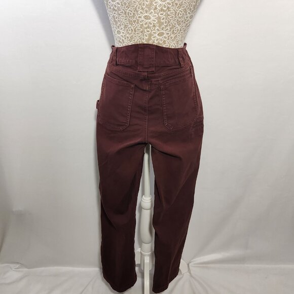 Duluth Trading Women's Size 12x29 Red Clay Fire Hose Zip Carpenter Pants Outdoor - Picture 6 of 15